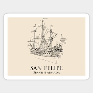 San Felipe Spanish Armada Magnet